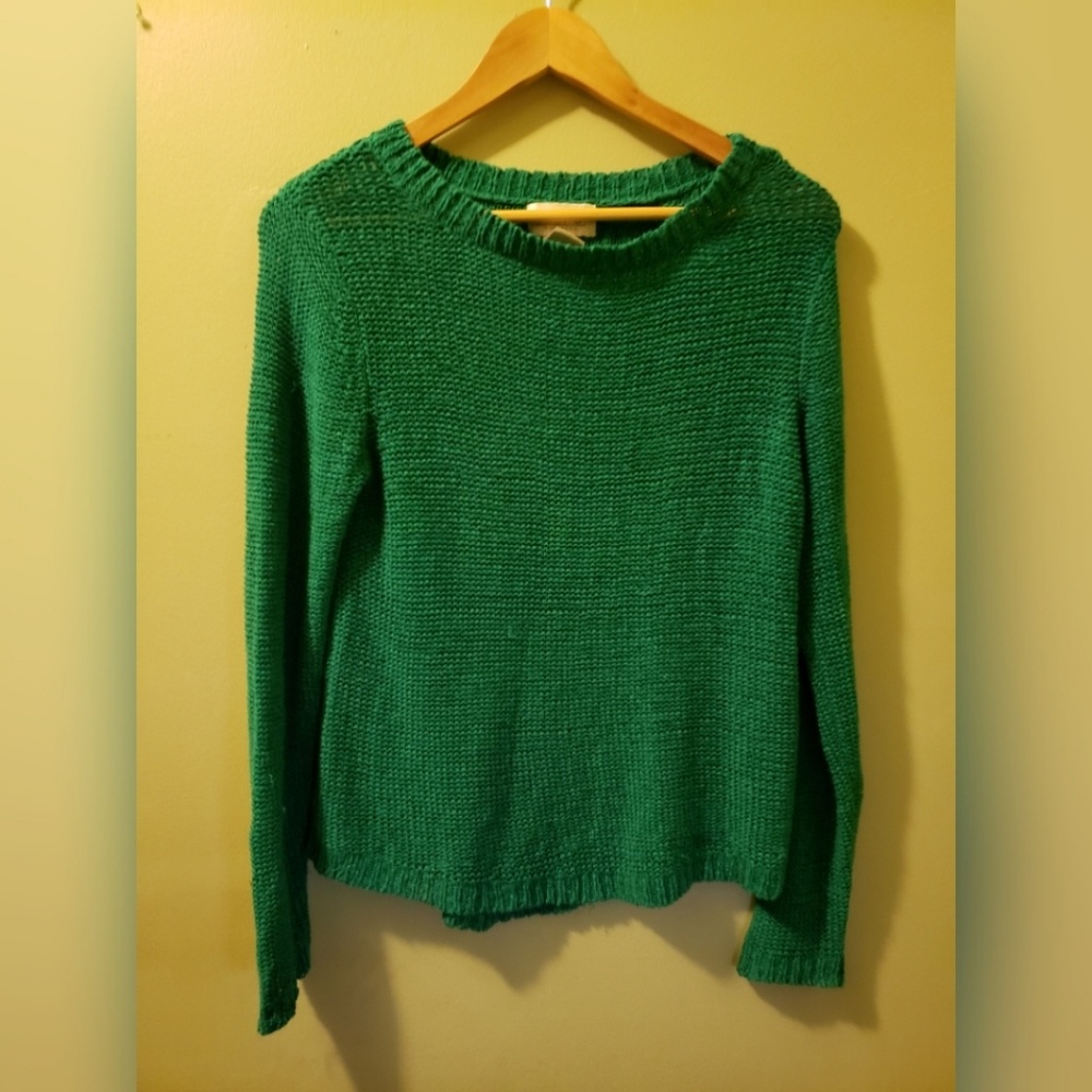 Green Sweater Size Large